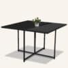 Horrocks 8 Seater Outdoor Dining Set-Black - Thumbnail Image 13