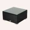 Ottoman-Style Outdoor Lounge Set in Black - Thumbnail Image 14