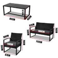 DREAMO Lounge Set Size