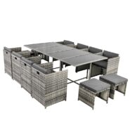 OTF-502S-LGR-11 DREAMO Outdoor Dining Set Side