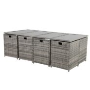 OTF-502S-LGR-11 DREAMO Outdoor Dining Set Side