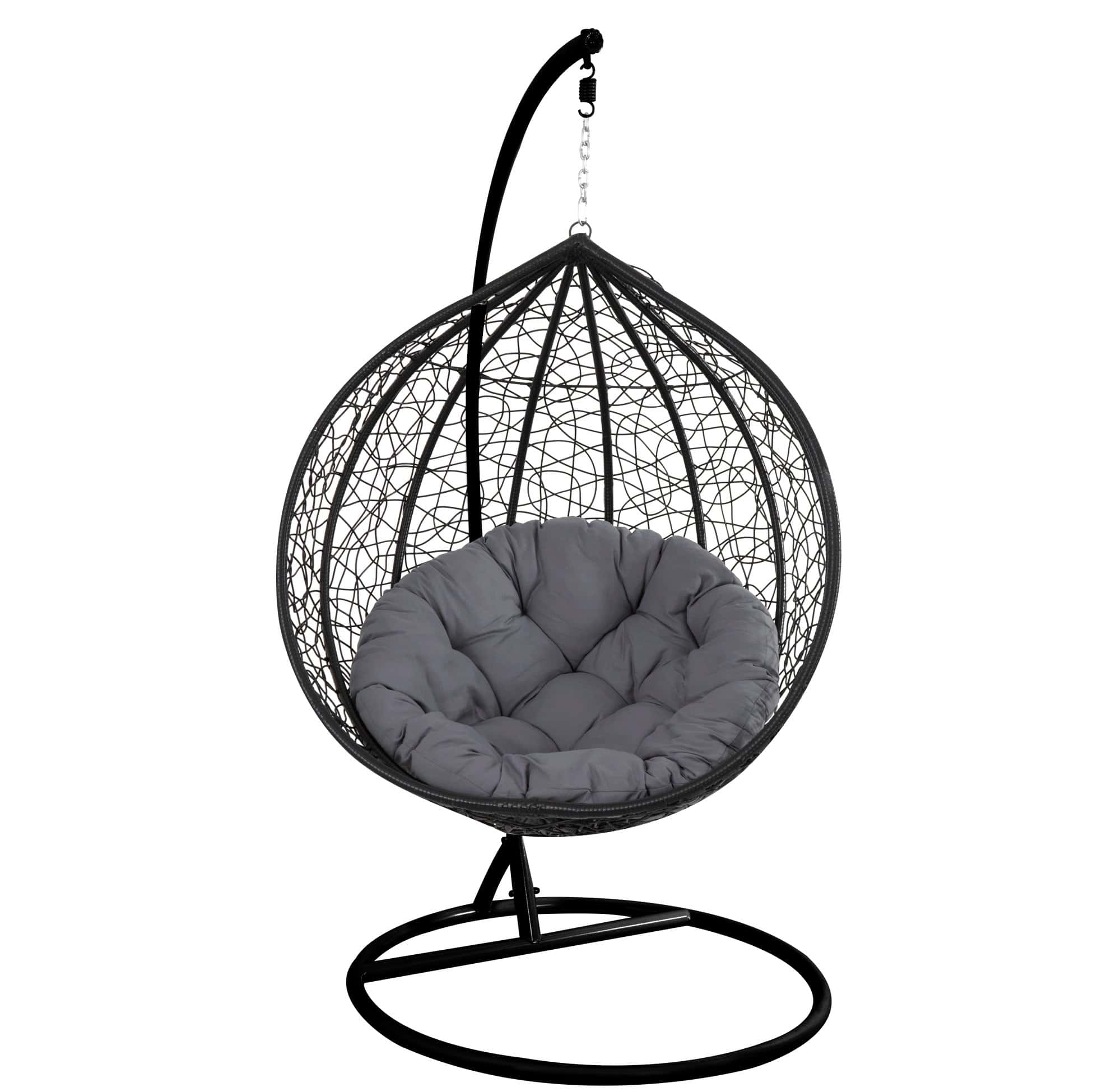 images DREAMO Swing Egg Hammock Basket Front