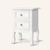 French Cabriole Bedside Table - Thumbnail Image 1