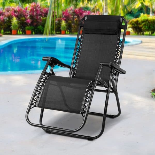 Outdoor Mesh Recliner