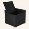 6PCS Outdoor Modular Lounge Sofa Coogee-Black - Thumbnail Image 8