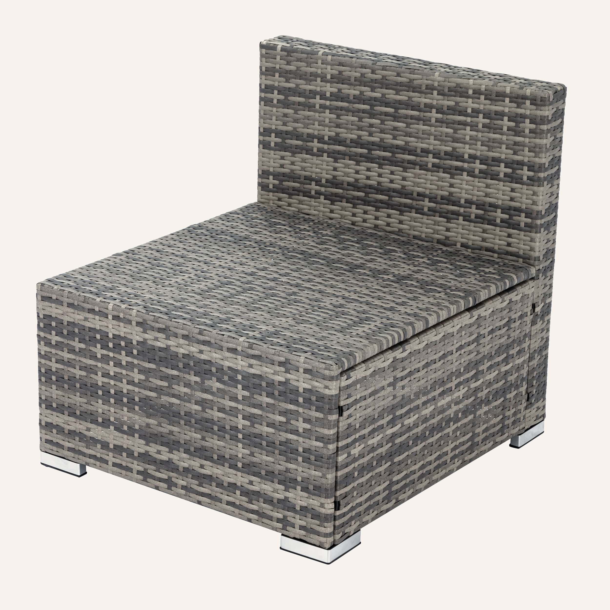 6PCS Outdoor Modular Lounge Sofa Coogee-Grey - Image 9