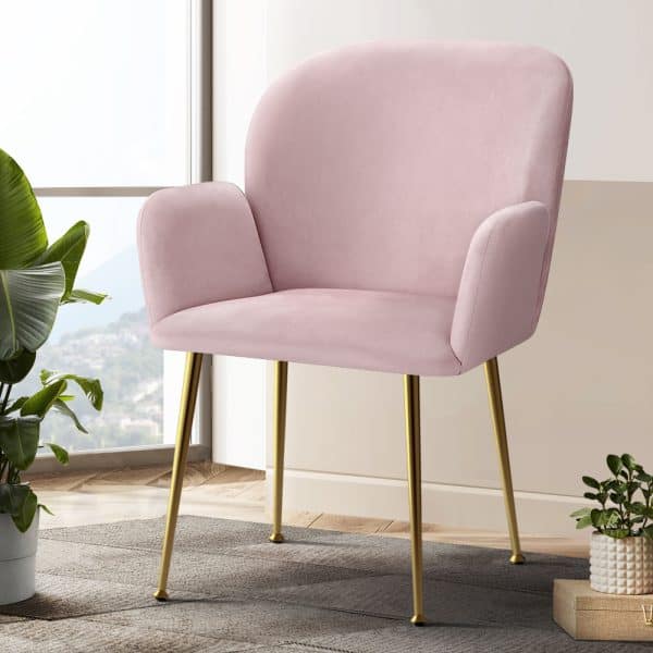 Pink Cafe Dining Chairs