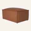 Harbor Luxe 4-Piece Leather Sofa Set with Ottoman - Thumbnail Image 18