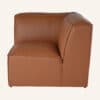 Harbor Luxe Caramel Leather Sofa Set with Ottoman - Thumbnail Image 14
