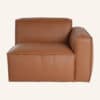 Harbor Luxe 4-Piece Left-Facing Leather Sofa Set with Ottoman - Thumbnail Image 10