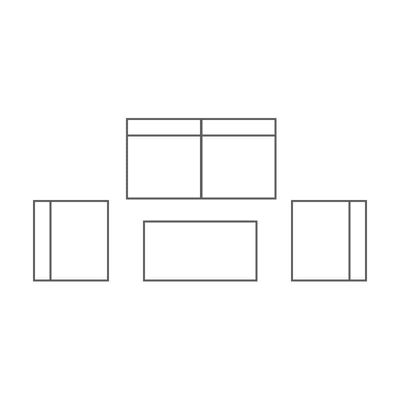 Standard Conversation Seating Layout