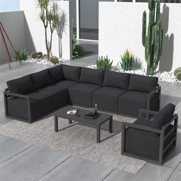 Alfresco 7-Seat Garden Lounge Set