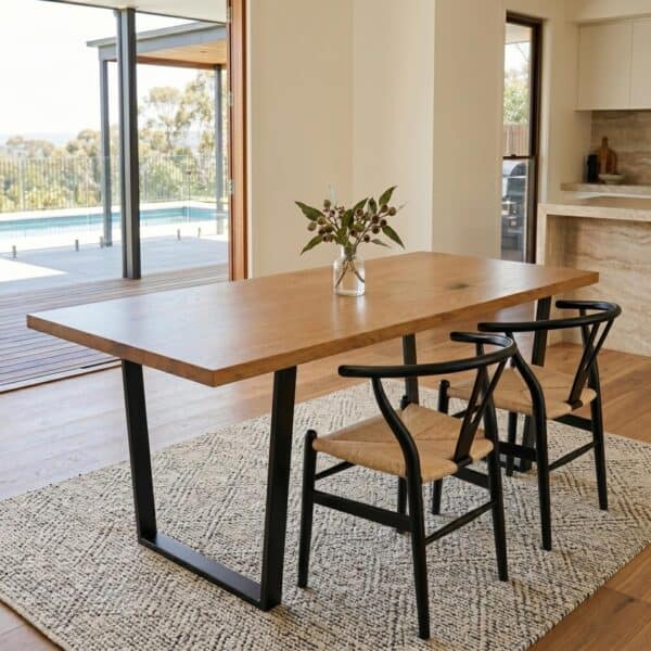 Venice Rectangular Dining Table 170cm Natural