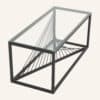 Eleganza Glass Enclave Coffee Table - Thumbnail Image 6