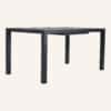 Expandable Steve Black Marble-Look Outdoor Dining Table - Thumbnail Image 10