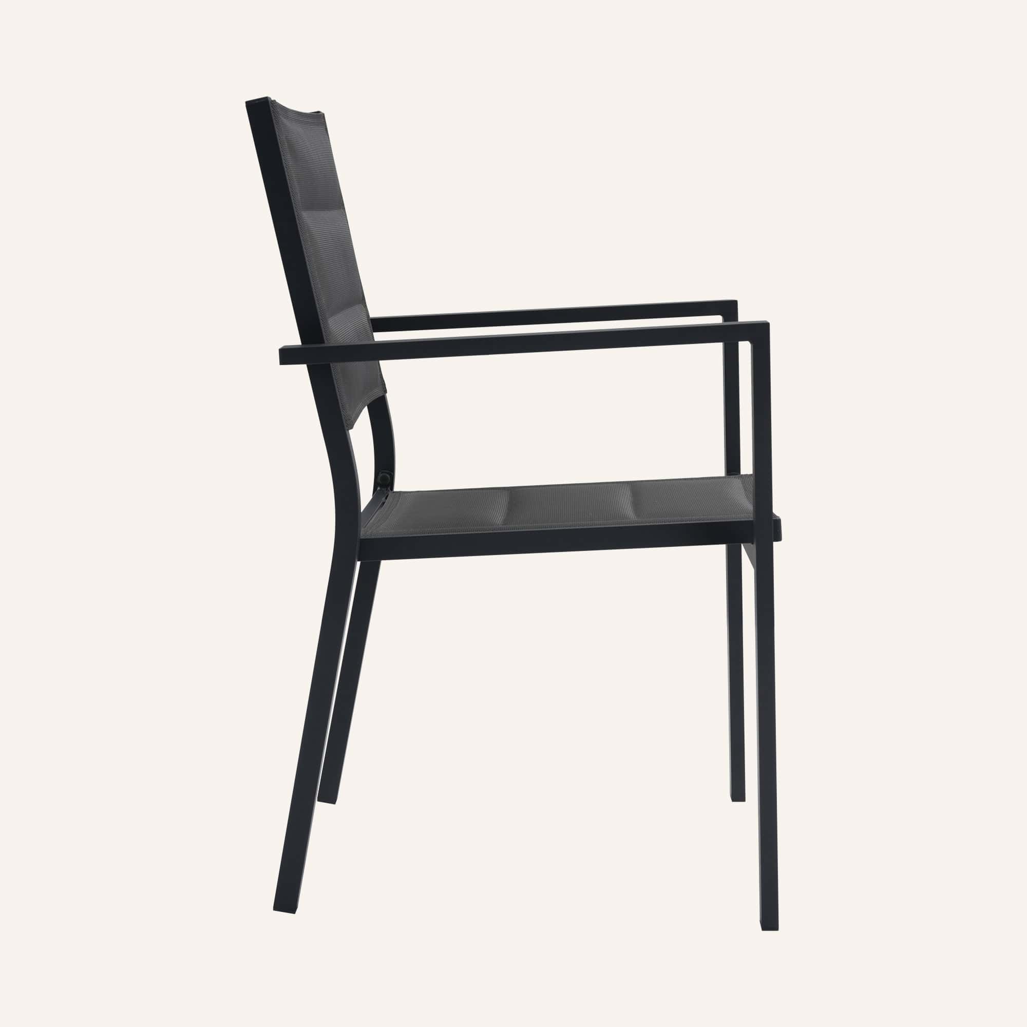 11-Piece Aluminium Outdoor Dining Set in Charcoal - Image 16