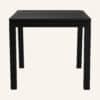 Adjustable Aluminium Garden Dining Table with Slats in Black - Thumbnail Image 9