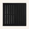 Adjustable Aluminium Garden Dining Table with Slats in Black - Thumbnail Image 11