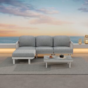 Modular Rustic Outdoor Furniture Set