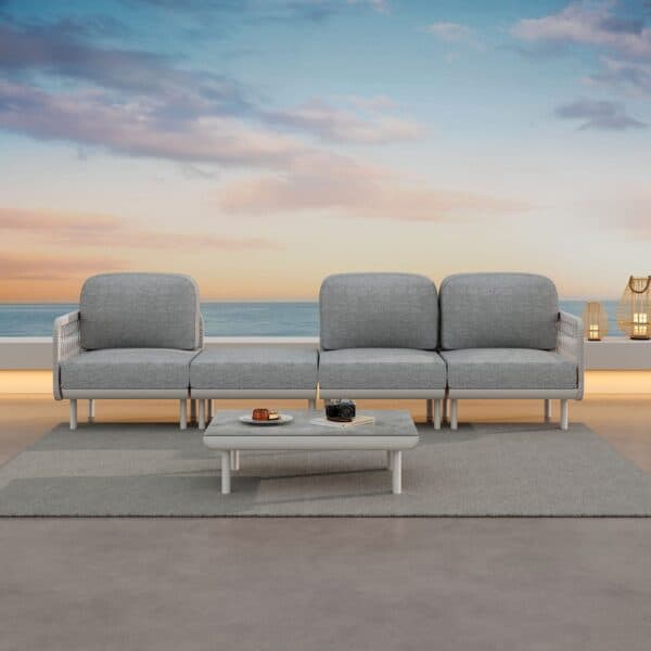 Modular Rustic Outdoor Furniture Set