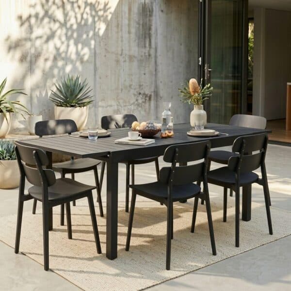 Alba Blackline Dining Chairs (Set of 4)
