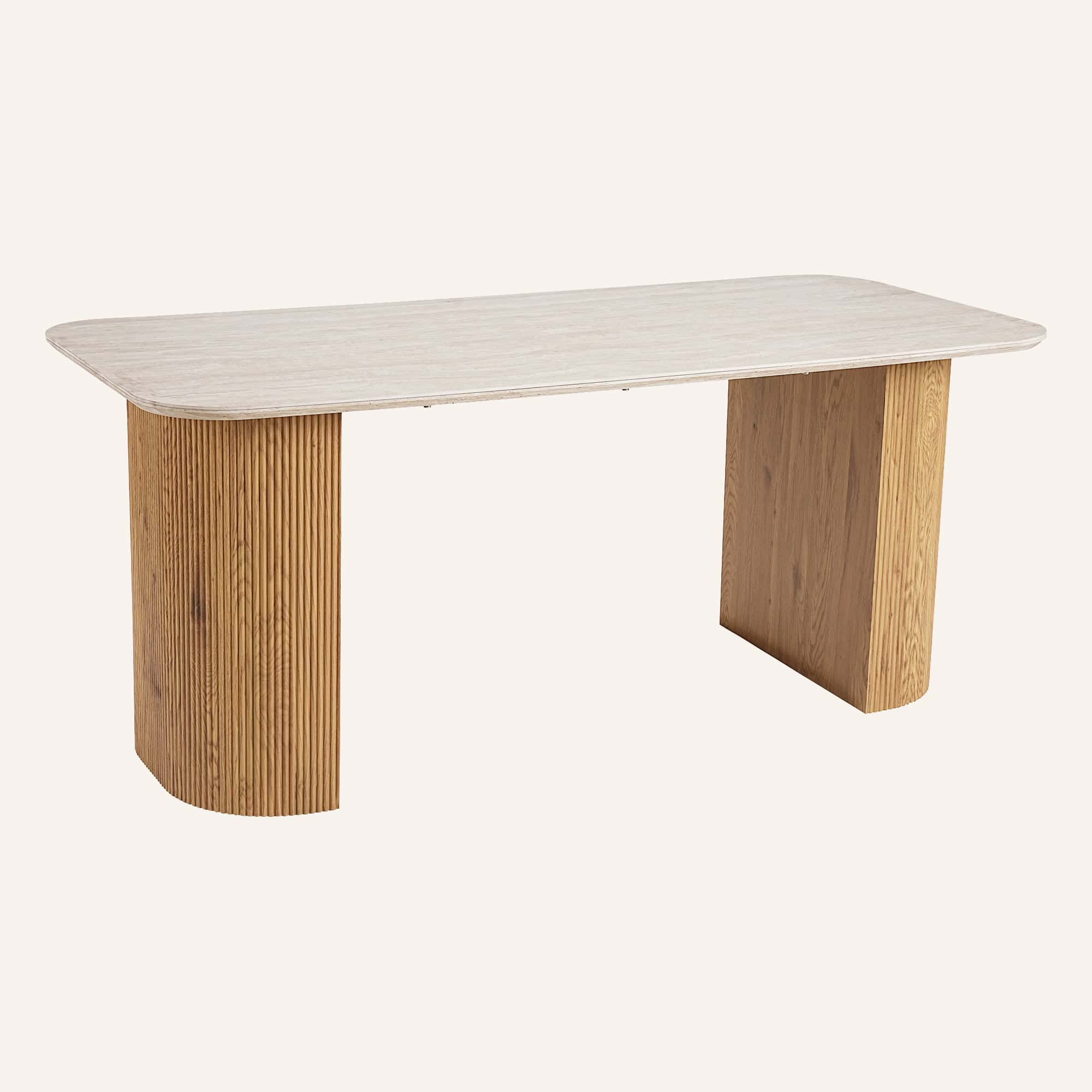 Stonecrest Grooved Dining Table - Image 16