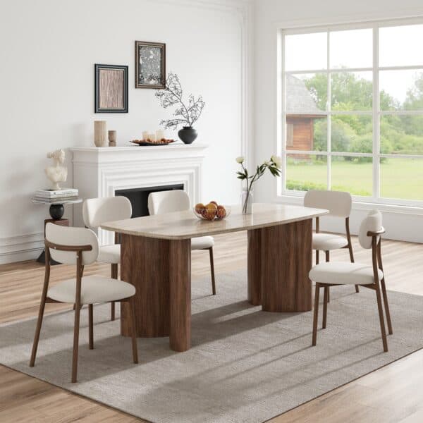 Twilight Grain Walnut Dining Table