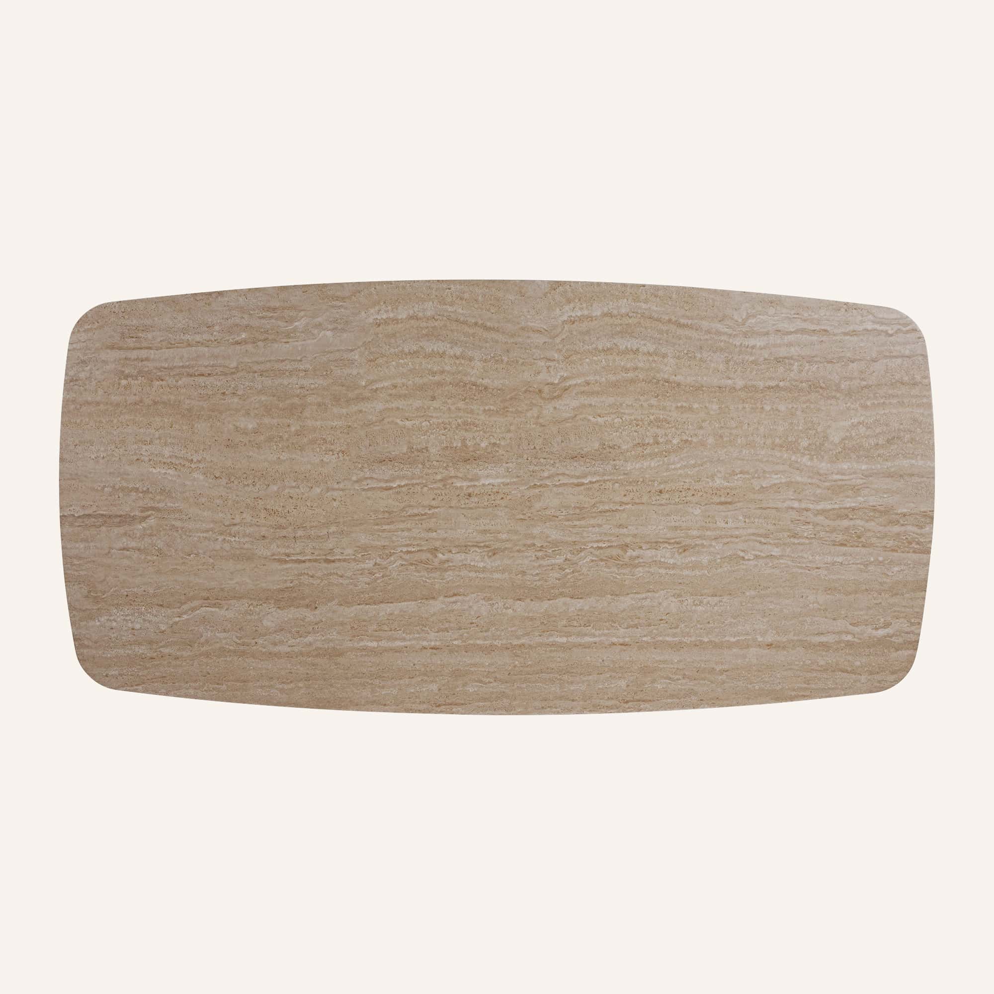 Calm Horizon Travertine Dining Table - Image 13