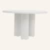 Cloudhaven White Outdoor Table - Thumbnail Image 8