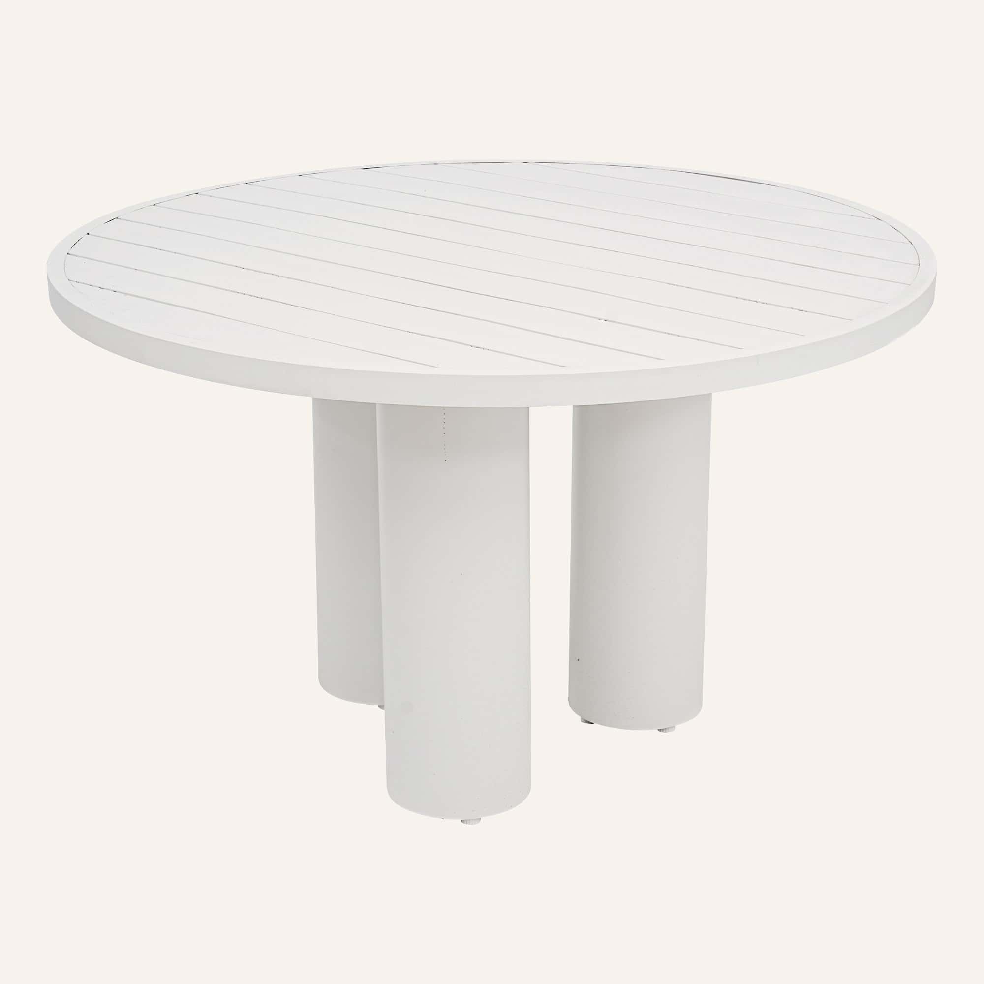 Cloudhaven White Outdoor Table - Image 10
