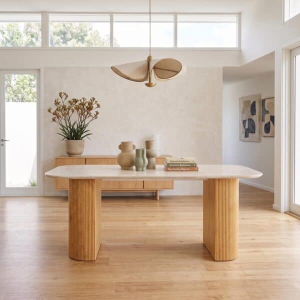 Stonecrest Grooved Dining Table